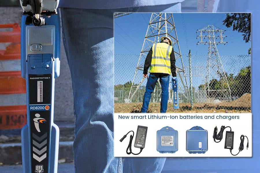 RadioDetection launch new Smart Batteries & Chargers