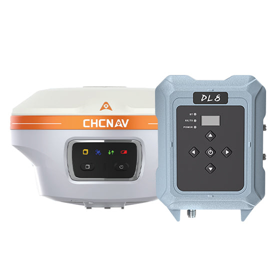 CHCNAV i85 w/ DL8 Base Kit - GNSS Receiver with SMA Whip Antenna