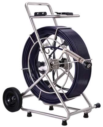 VIVAX-METROTECH Reel, 120m of 12mm Pushrod and D34-HD or D46-HD Camera