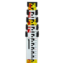 TUF Aluminium tripod flat head + 5 m staff combo