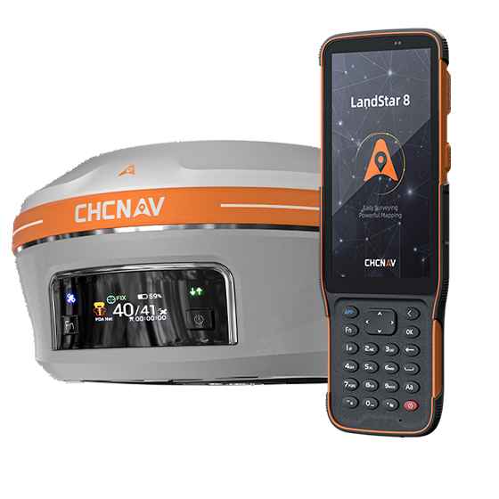 CHCNAV i93 W/ HCE600 Rover Kit - GNSS Receiver with UHF Whip Antenna