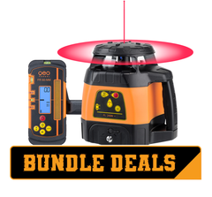 geo-FENNEL FL 245HV+ Rotating Laser Level with Receiver