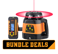 geo-FENNEL FL 245HV+ Rotating Laser Level with Receiver