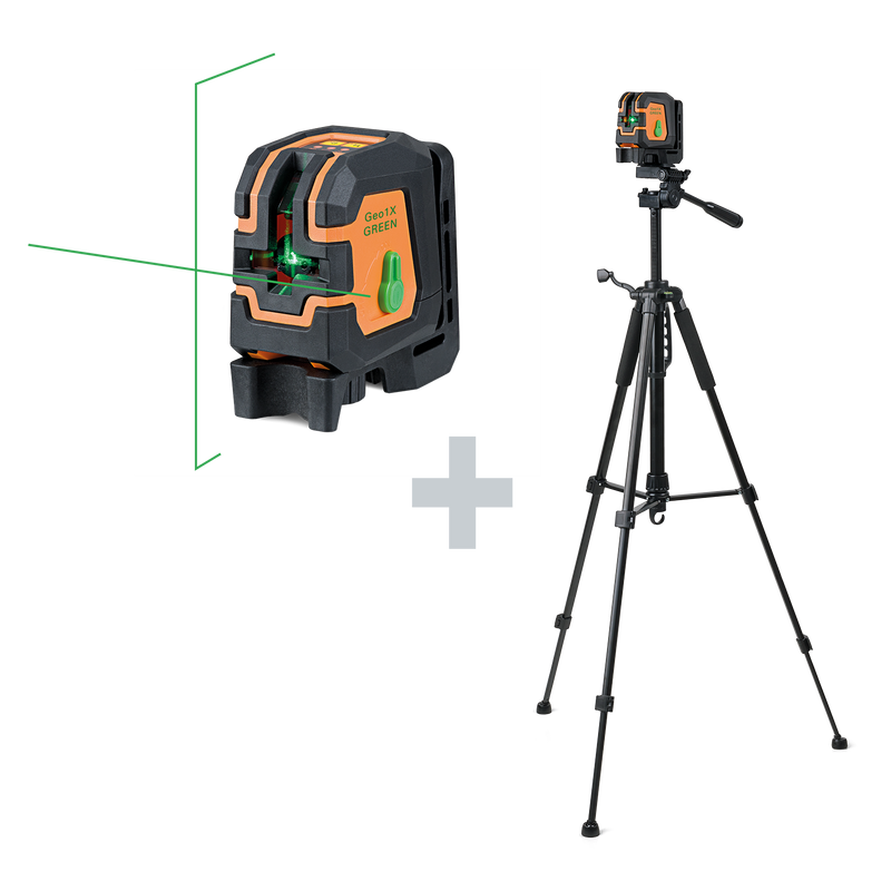 geo-Fennel Geo1X Green Set with Elevating Tripod