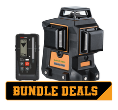 geo-FENNEL Geo6X SP Green 3 x 360 Multiline Laser Level, with Hard Carry Case