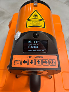 GEO-Laser KL-801  Red Beam Pipe Laser Level