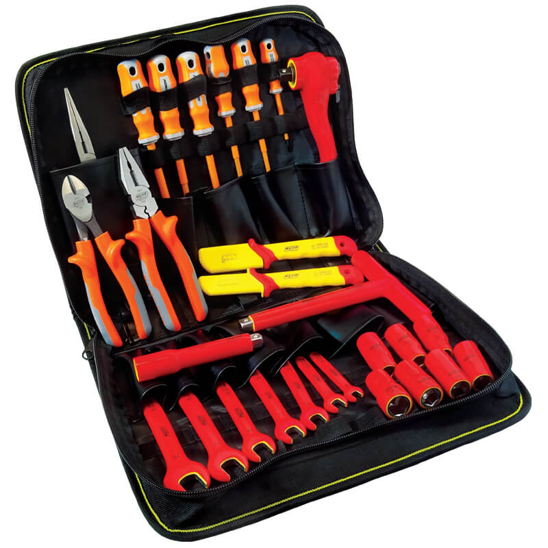Major Tech KV3-28 28 Piece 1000V Insulated Tool Kit