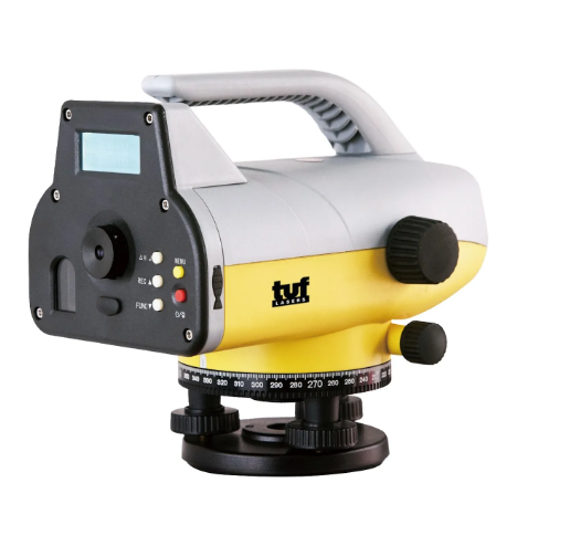 TUF DAL32 Digital Level 32X Magnification with 2x Barcode Staff
