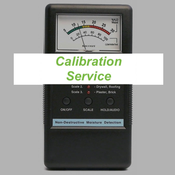 Calibration for Tramex MEP (incl. Certificate)