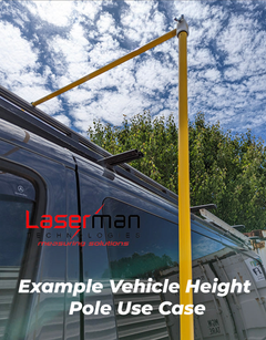 Senshin Vehicle Height Fiberglass Measuring Pole