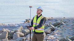 CHCNAV i76 W/ HCE600 Rover Kit - GNSS Receiver with SMA Whip Antenna