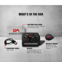 Guardian Angel Wearable Safety Light (Orange/Orange)