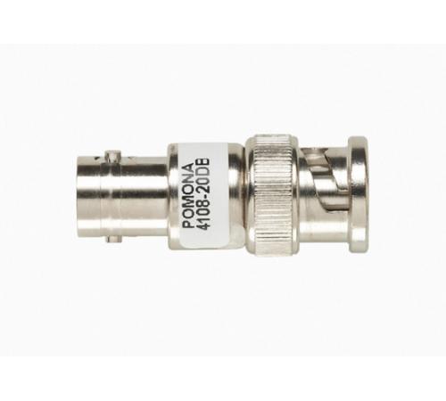 Fluke Pomona 4108-10DB BNC (M-F) Attenuator, 50 Ohm, 10db (item no. 1925091)