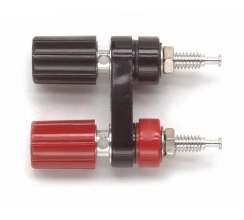 Fluke Pomona 4243 Double Binding Post (Black, Red) -  1633063, 1633074)