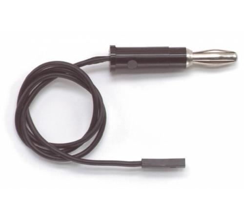 Fluke Pomona 4771 Banana Plug/.025 Sq Recept (Black / Red) (item no. 1921491, 1921504, 1921519, 1921528)