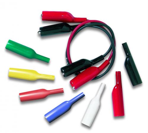 Fluke Pomona 6356 Alligator Clip Patch Cord Kit (10 Colors) (item no. 1903209, 1903211, 1903227)