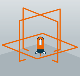 geo-FENNEL FL 70 Premium Liner SP Selection PRO Cross Laser Level