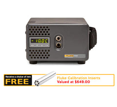 Fluke 9009 Industrial Dual-Well Dry-Well Thermometer Calibration