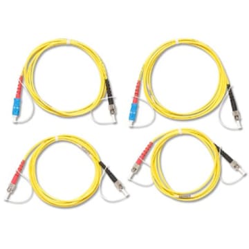 Fluke SRC-9-SCST-KIT Singlemode TRC Kit 2m (2 SC/ST, 2 ST/ST) (Item no. 4335573)