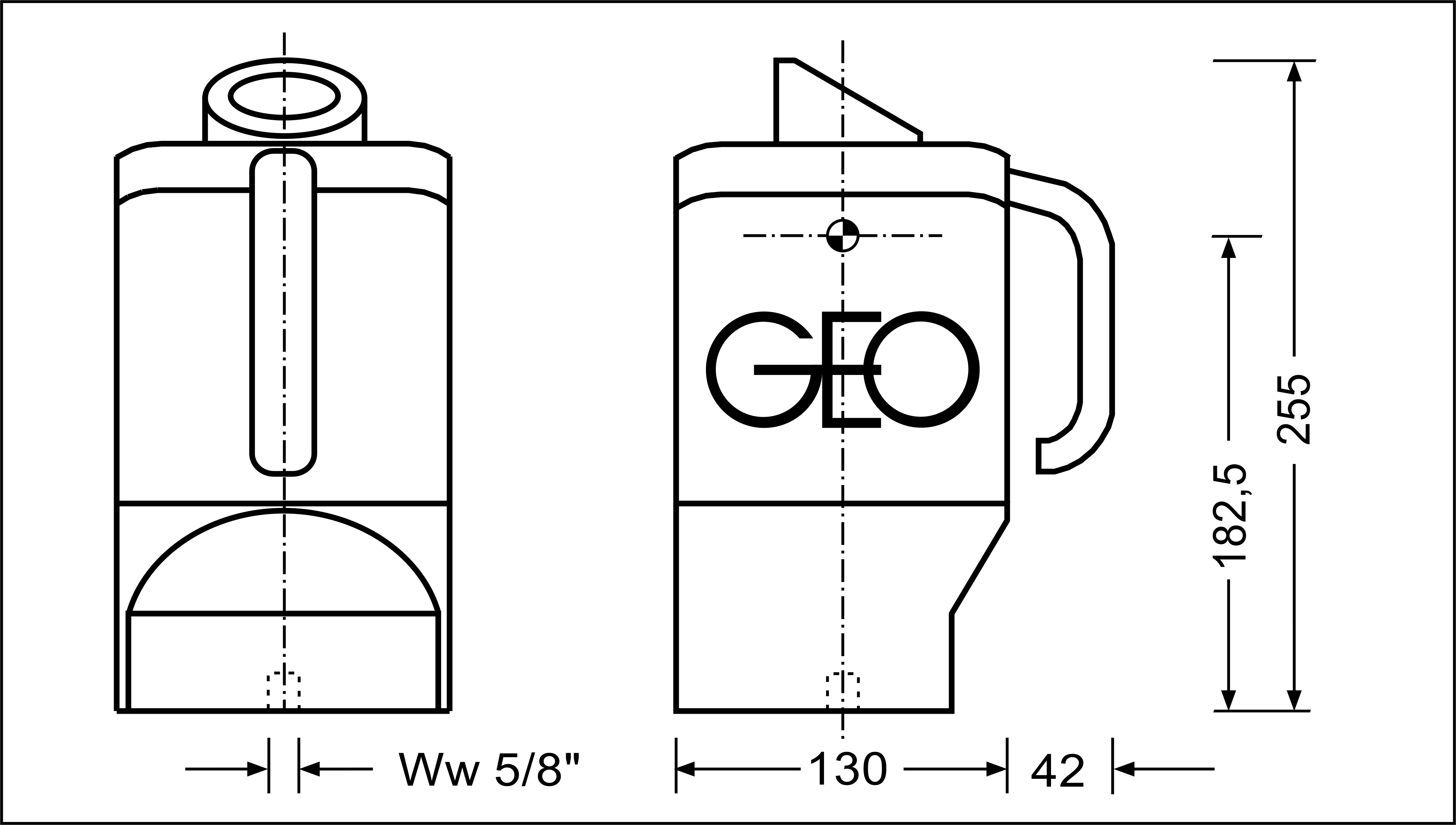GEO-Laser LL-91L Plumb up +/-2.5.0mm / 100m Green Beam Laser