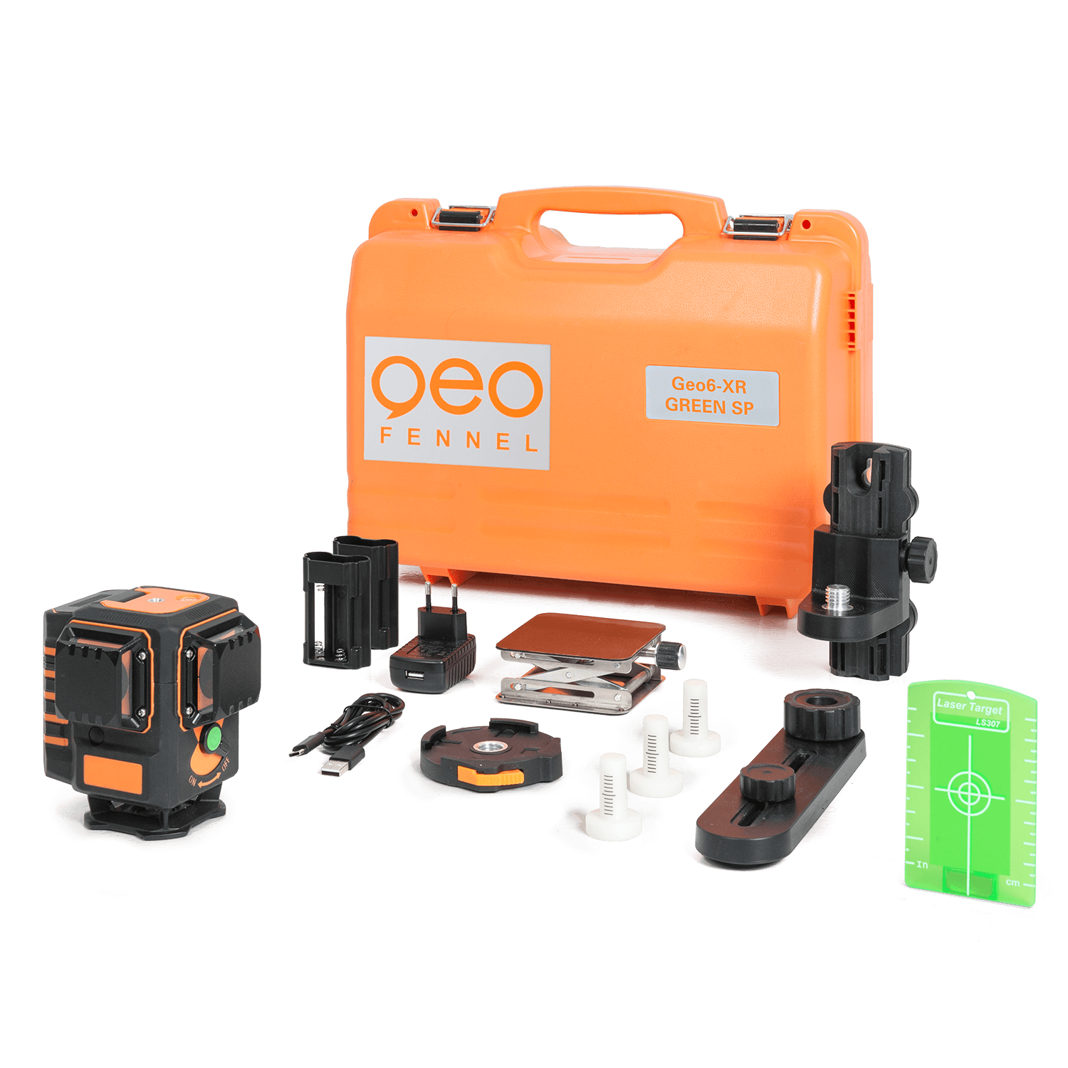 geo-Fennel Geo6-XR GREEN Selection PRO Line and Dot Laser Level