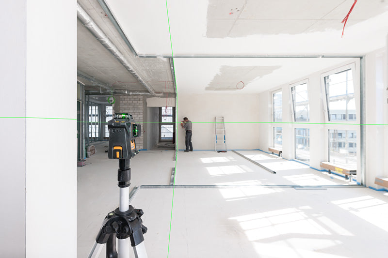 geo-FENNEL Geo6X SP Green 3 x 360 Multiline Laser Level, with hard carry case