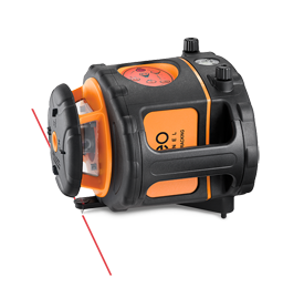 geo-FENNEL FL 275HV Tracking Rotating Laser Level with FR 77 MM Laser Receiver