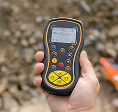 geo-FENNEL FL 510HV-G Tracking (LC 2) Dual Grade Rotating Laser Level with FR77 MM Laser Receiver