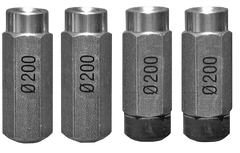 GEO-Laser 1 Leg Set DN 200 for KL/UL