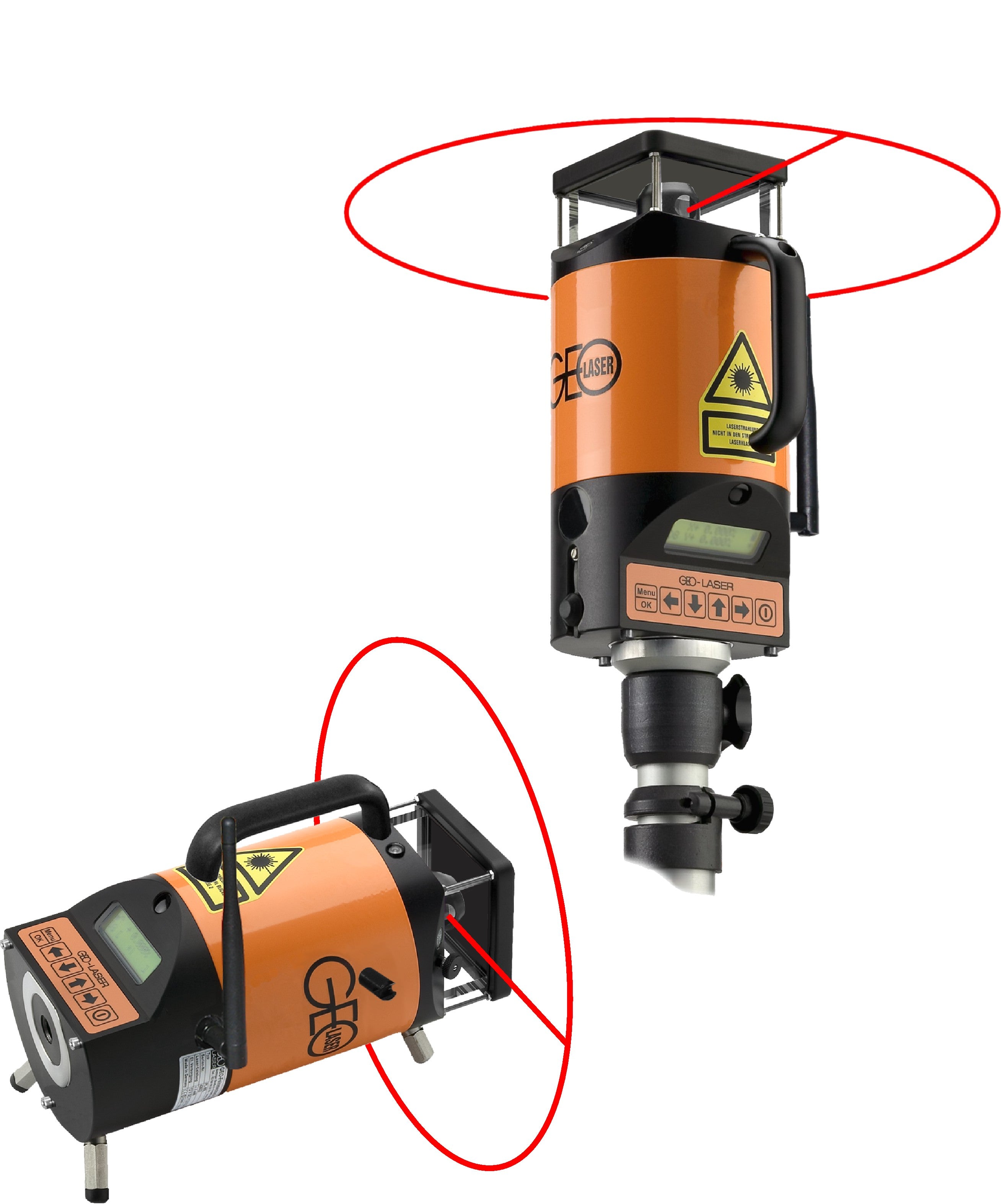 GEO-Laser RL-79L Fully Automatic Rotating Laser with 1km range