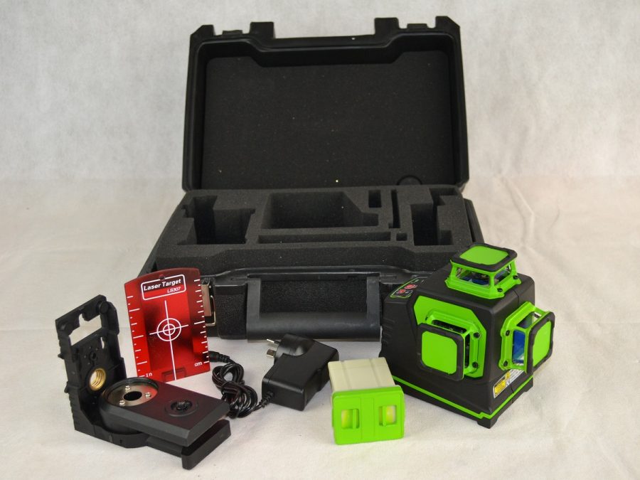 Imex LX3DR 3 x 360° Red Multiline Laser Level