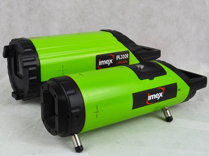 Imex IPL3TG Green Pipe Laser Level with Tracking Feature