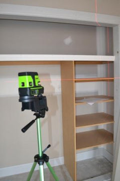 Imex LX25P Red Crossline & 5 Dot Set Out Laser Level