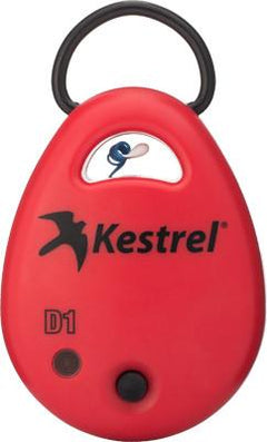 Kestrel DROP D1 Temperature & Humidity Monitor Red