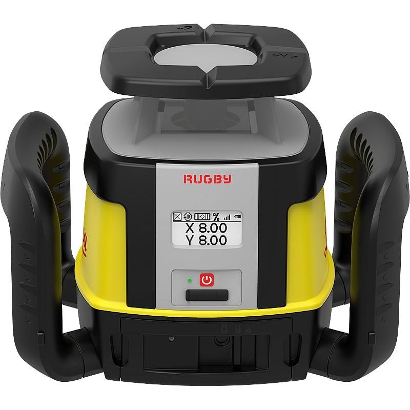 Leica Rugby CLH & CLX300 w/ Combo Rotating Laser Level, Li-ion batteries & Charger