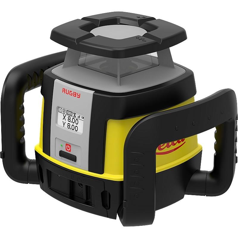 Leica Rugby CLH & CLX400 w/ Combo Rotating Laser Level with Li-ion batteries & charger