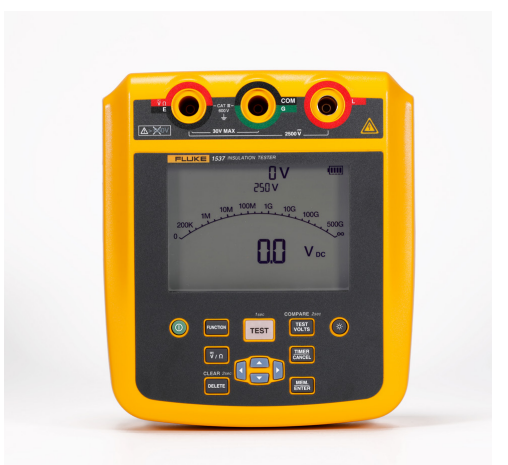 Fluke 1535 and 1537 Insulation Resistance Meter (item no. 5304189, 5304192)