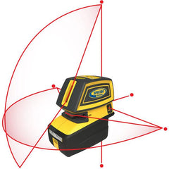Spectra Precision LT52R Red 5 Beam Point & Line Laser Level