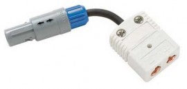 Fluke 2373 Adapter, Female Lemo to Spade Lug (item no. 3376718)